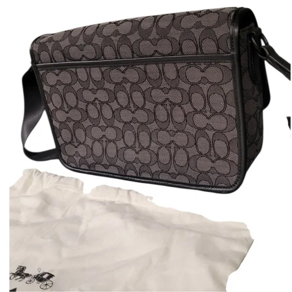 🖤👜 Coach Signature Messenger Bag – Large – Brand New 👜🖤 - Picture 7 of 12